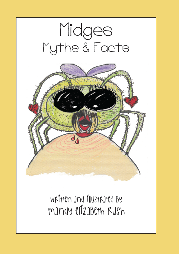 Front Cover of Midges Myths and Facts Book by Mandy Elizabeth Rush