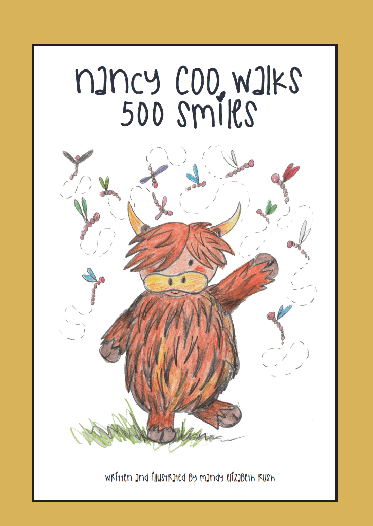 Front cover image of Nancy Coo walks 500 smiles a book for children