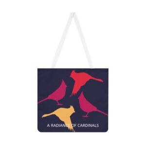 Radiance of Cardinals Shoulder Tote Bag Shopping Bag