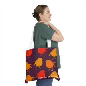 Tote Bag - Bobbin of Robins Illustration by Mandy Elizabeth Rush